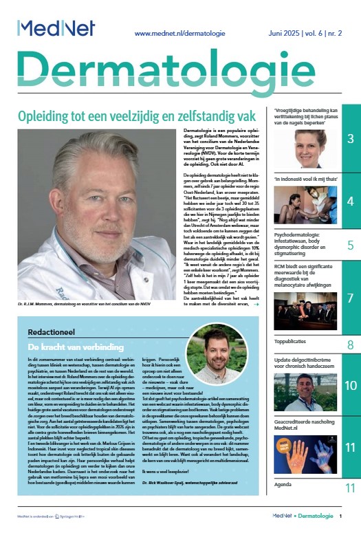cover krant dermatologie