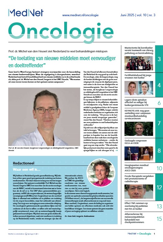 cover krant oncologie