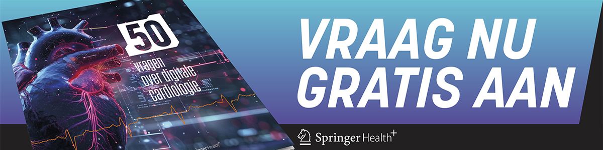 boek met titel 50 vragen over digitale cardiologie