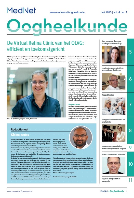 Digitale krant oogheelkunde