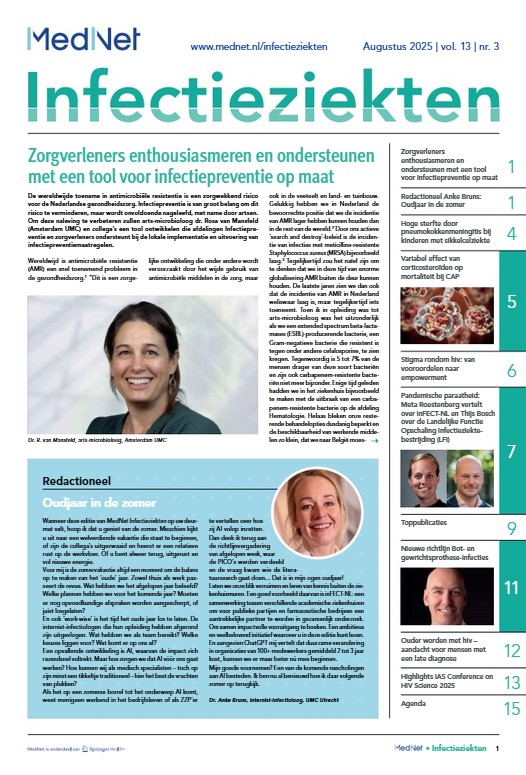 Cover krant infectieziekten