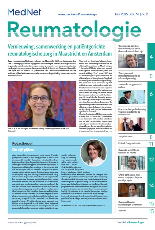 Digitale krant reumatologie