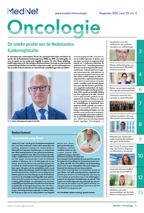 Cover oncologie krant nummer 4
