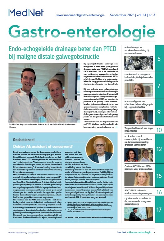 cover gastro-enterologie krant