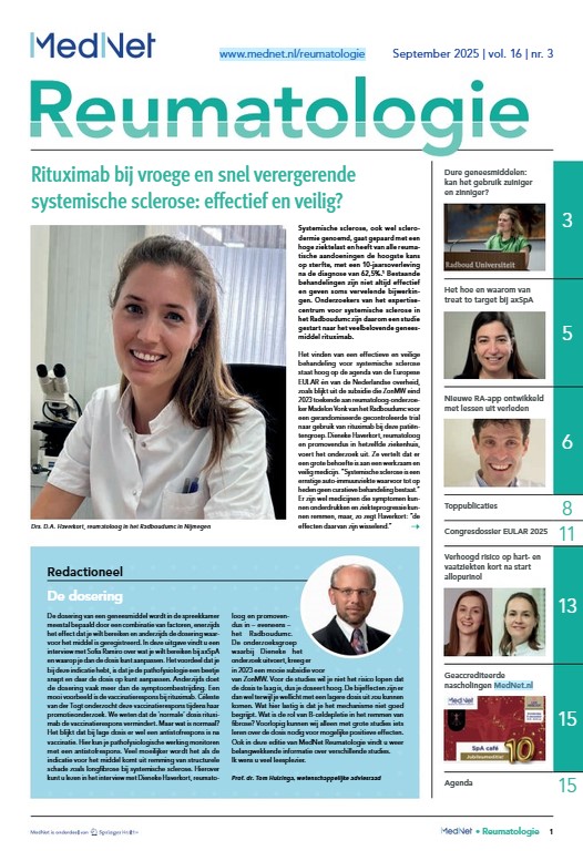 cover reumatologie krant