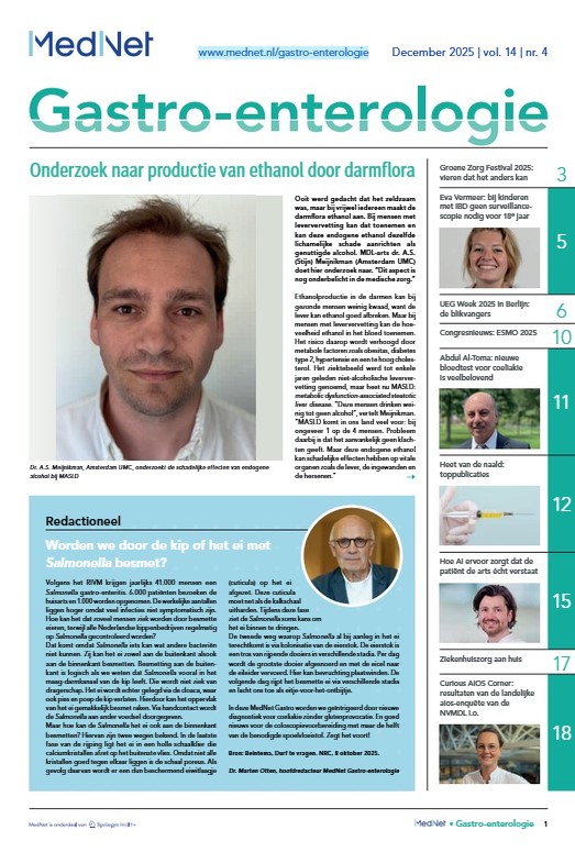 Cover gastro enterologie krant
