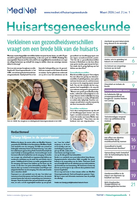 cover krant huisartsgeneeskunde