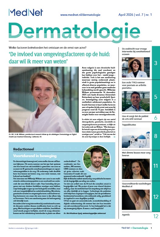cover krant dermatologie