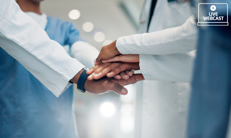 Online meeting Interdisciplinair samenwerken